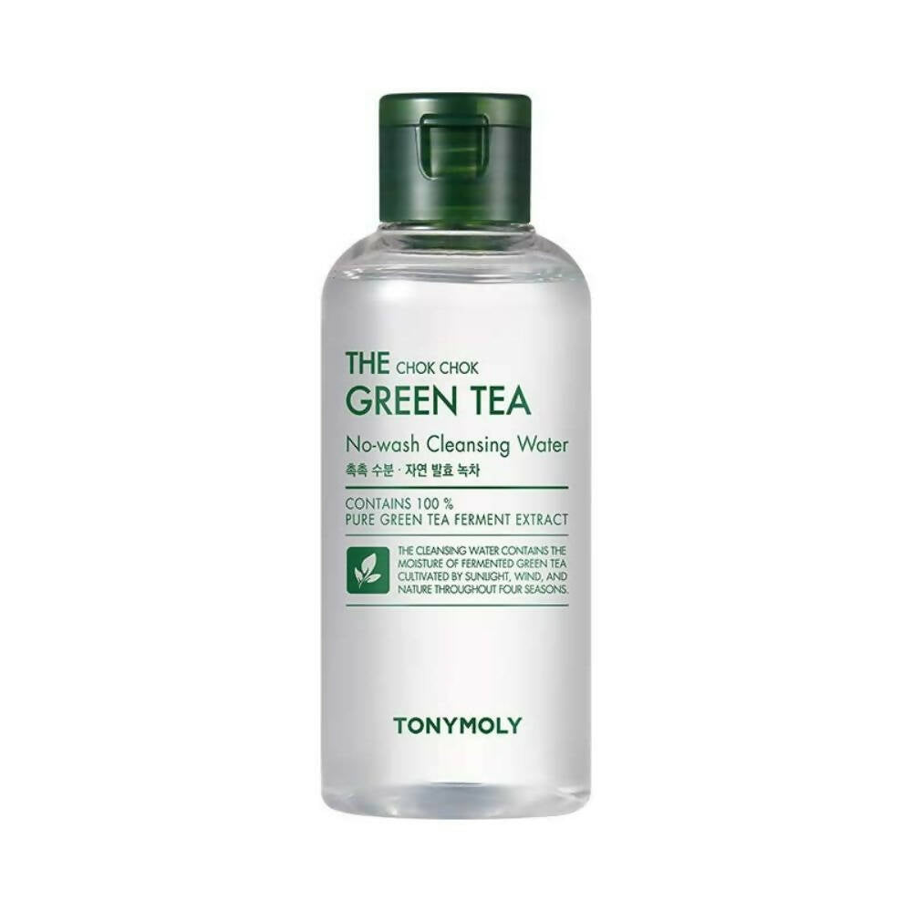 Tonymoly The Chok Chok Green Tea Cleansing Water - Korean Skincare