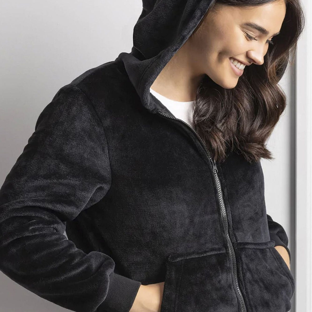 Heat Holders Ladies Soft Fleece Snoodie Hoodie for Winter