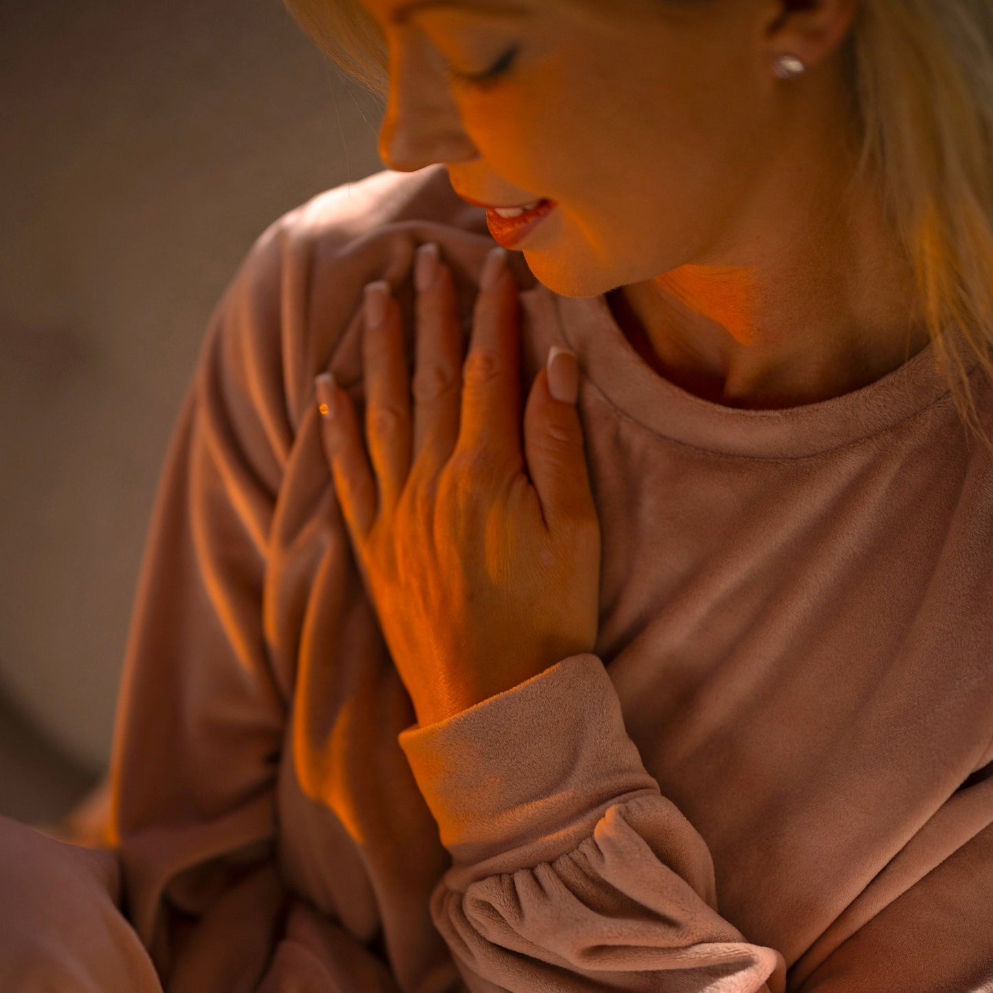 Ladies Winter Loungewear Comfy Set | Soul Warming Thermal Pink Pyjama Set