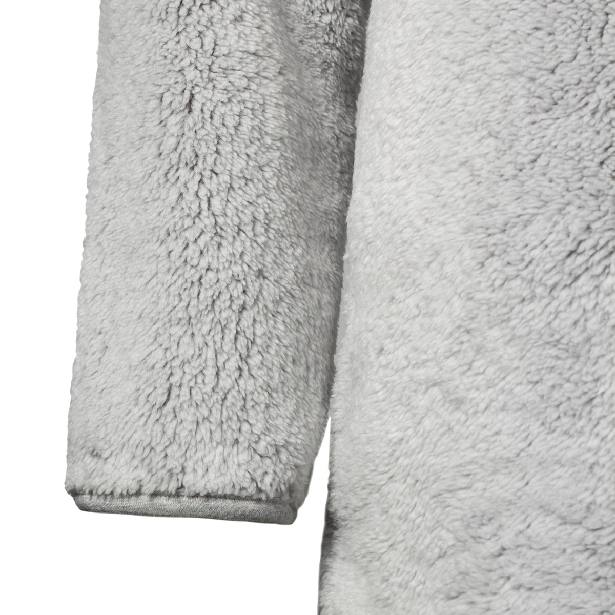 Ladies Thermal Soft Teddy Bear Fleece 1/4 Zip Hoodie Top for Winter