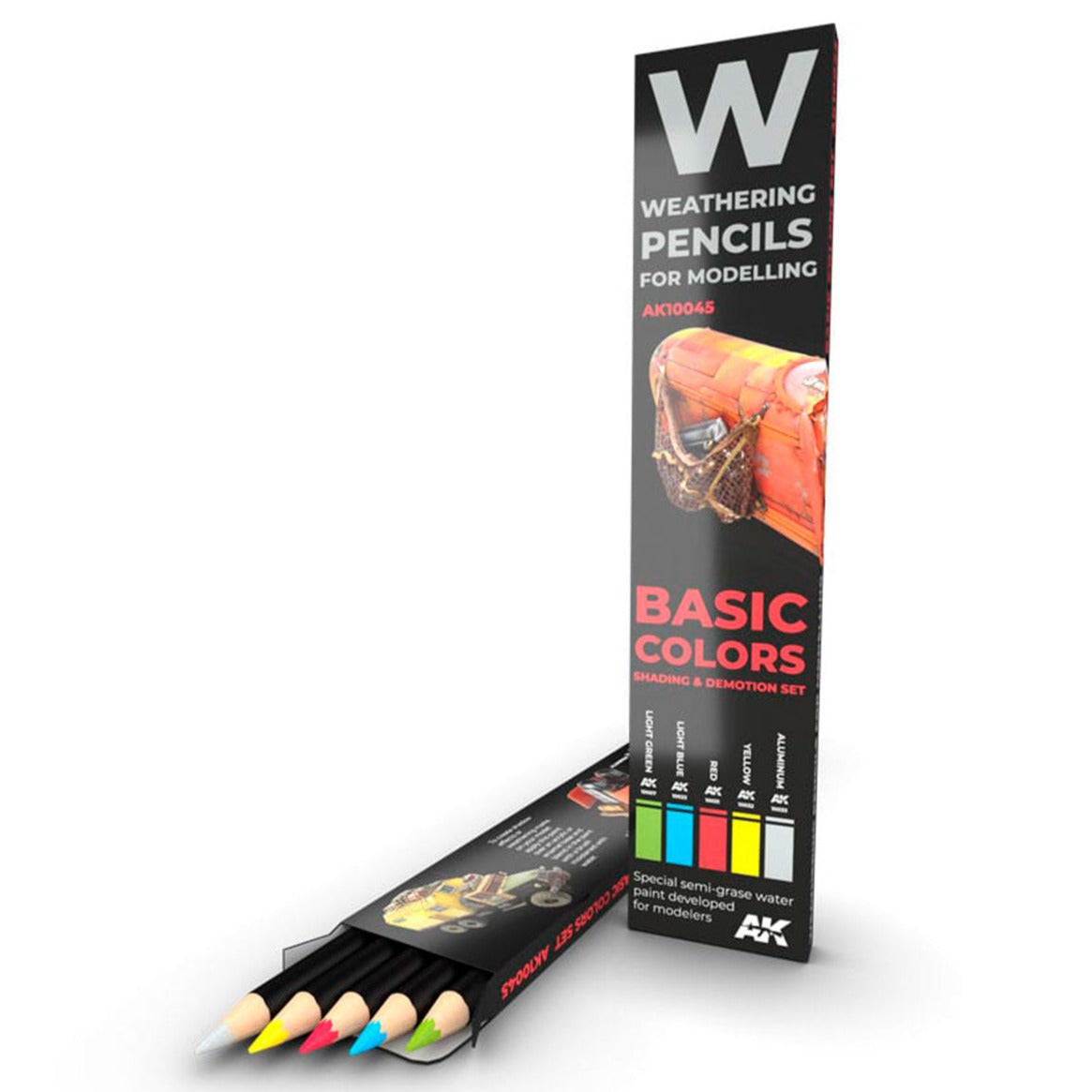 AK Interactive Watercolor Pencils Set - Basic (AK10045)