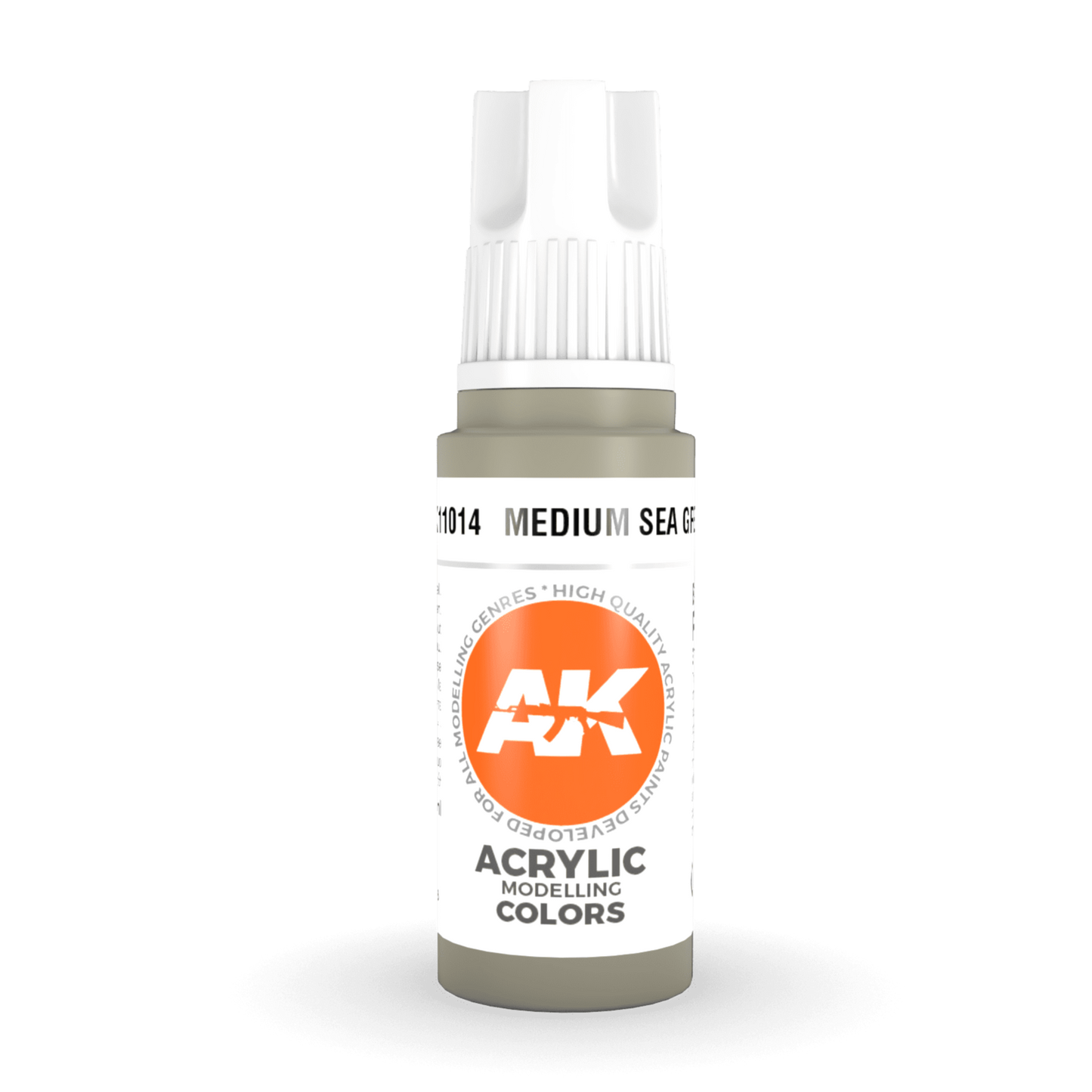 AK Interactive 3rd Gen Acrylic - Medium Sea Grey 17ml (AK11014)