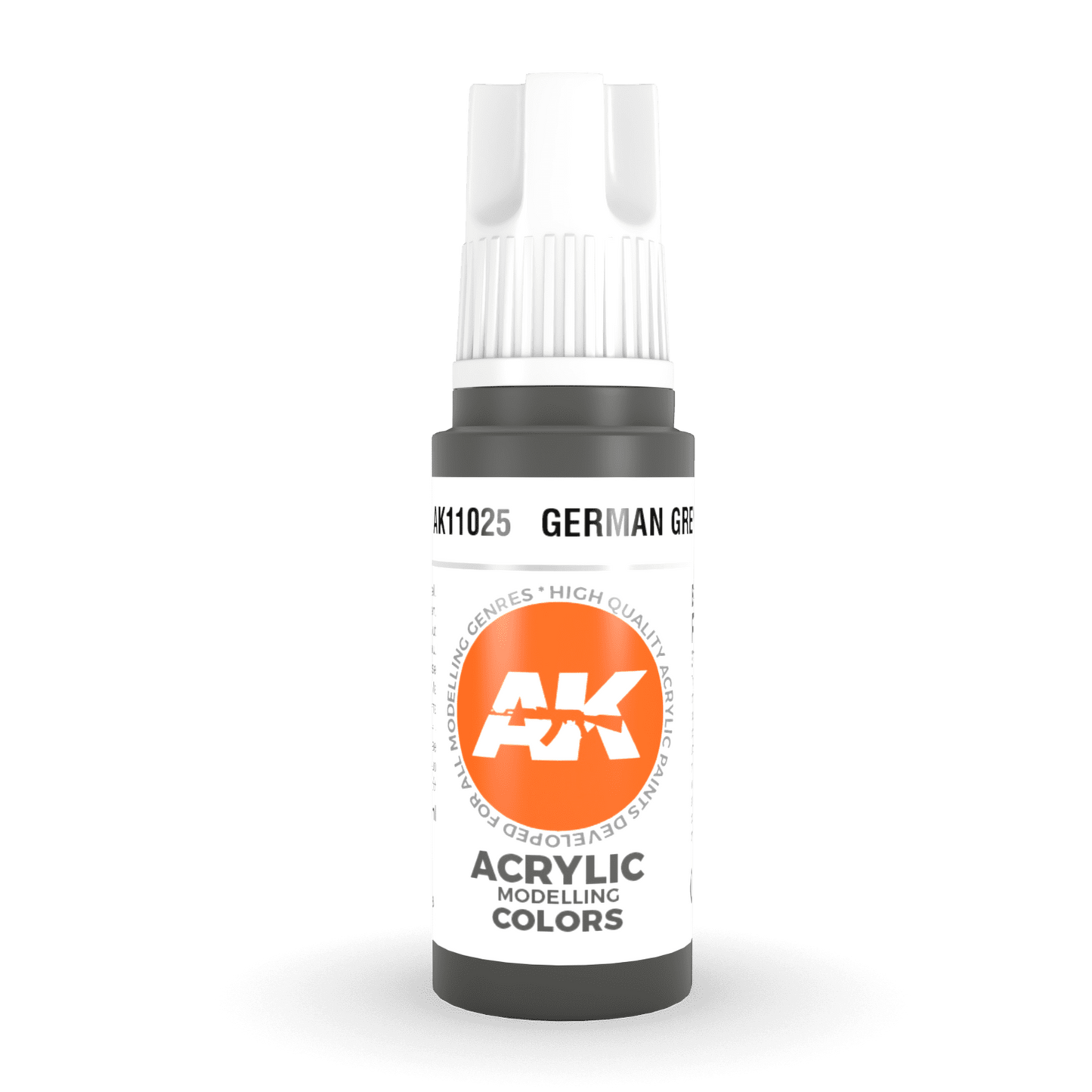 AK Interactive 3rd Gen Acrylic - German Grey 17ml (AK11025)