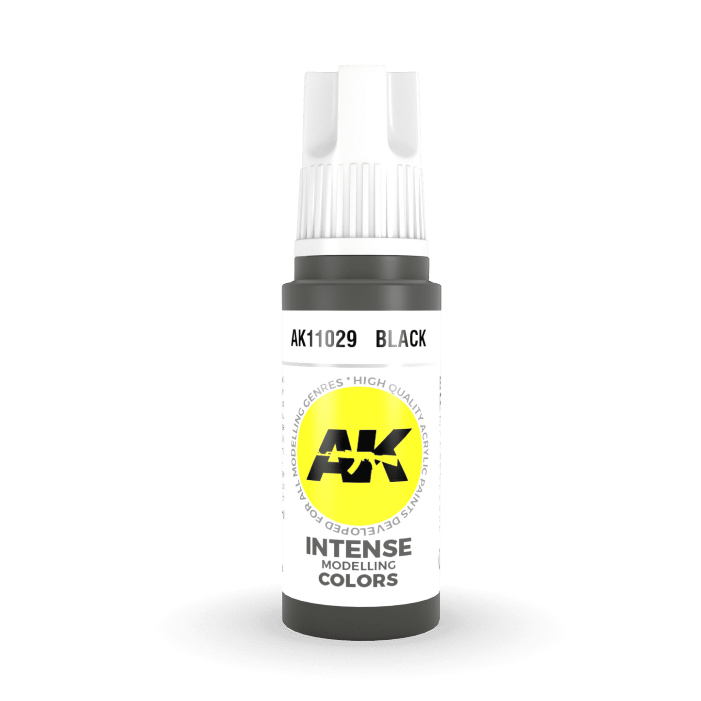 AK Interactive 3rd Gen Acrylic - Black 17ml (AK11029)