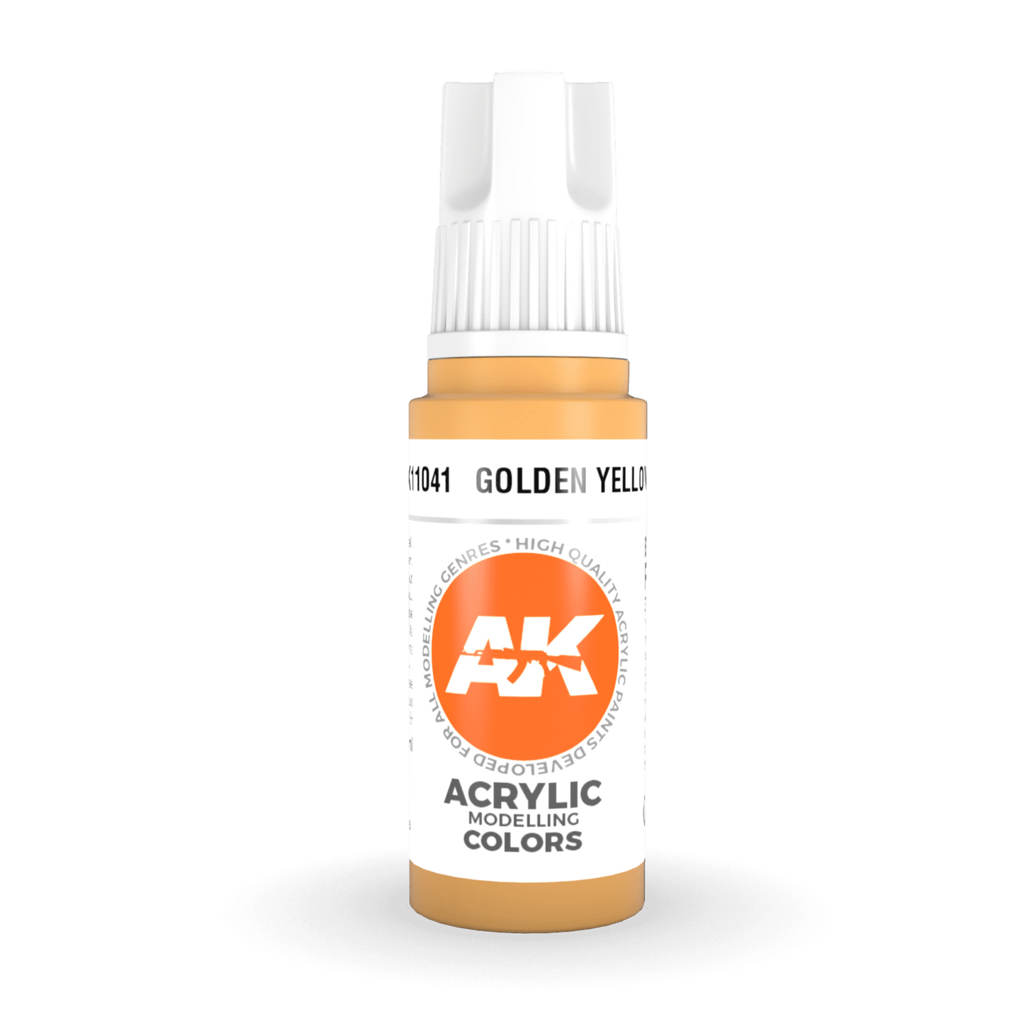 AK Interactive 3rd Gen Acrylic - Golden Yellow 17ml (AK11041)