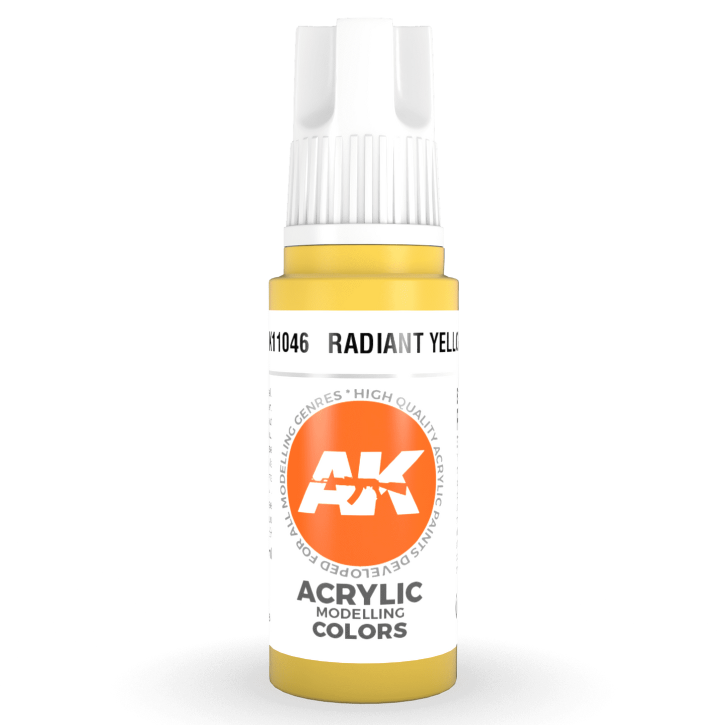 AK Interactive 3rd Gen Acrylic - Radiant Yellow 17ml (AK11046)