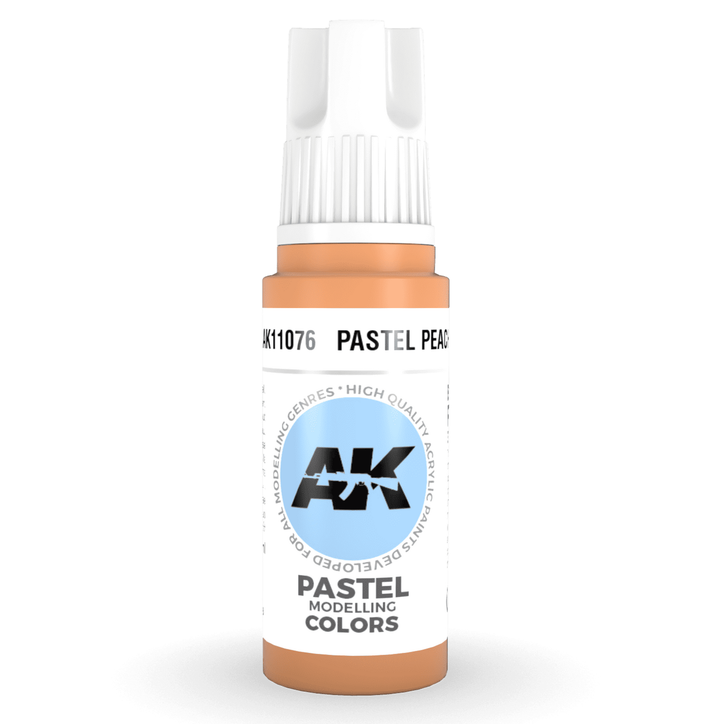 AK Interactive 3rd Gen Acrylic - Pastel Peach 17ml (AK11076)