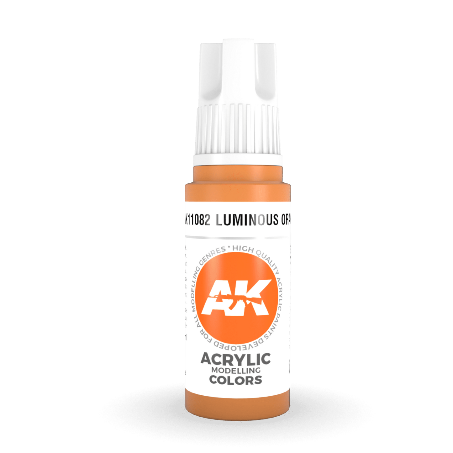 AK Interactive 3rd Gen Acrylic - Luminous Orange 17ml (AK11082)