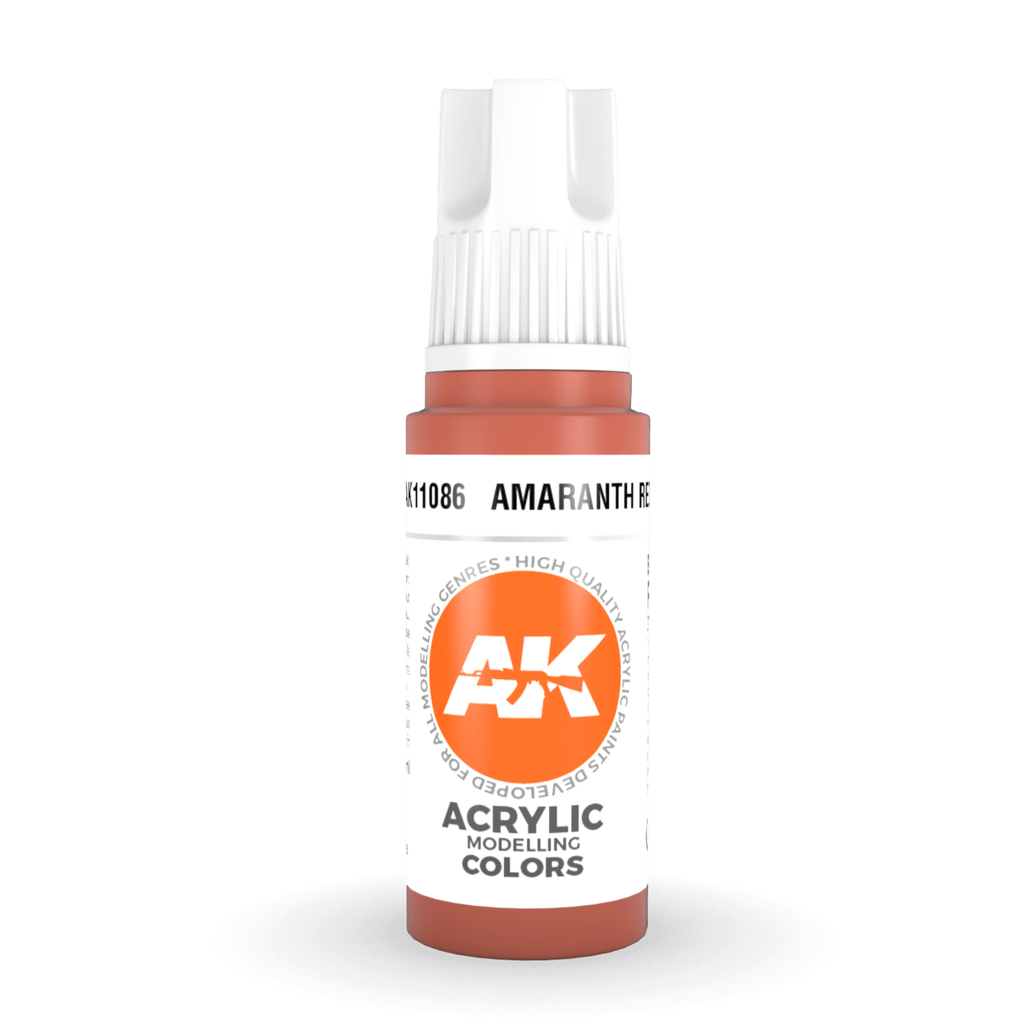AK Interactive 3rd Gen Acrylic - Amaranth Red 17ml (AK11086)