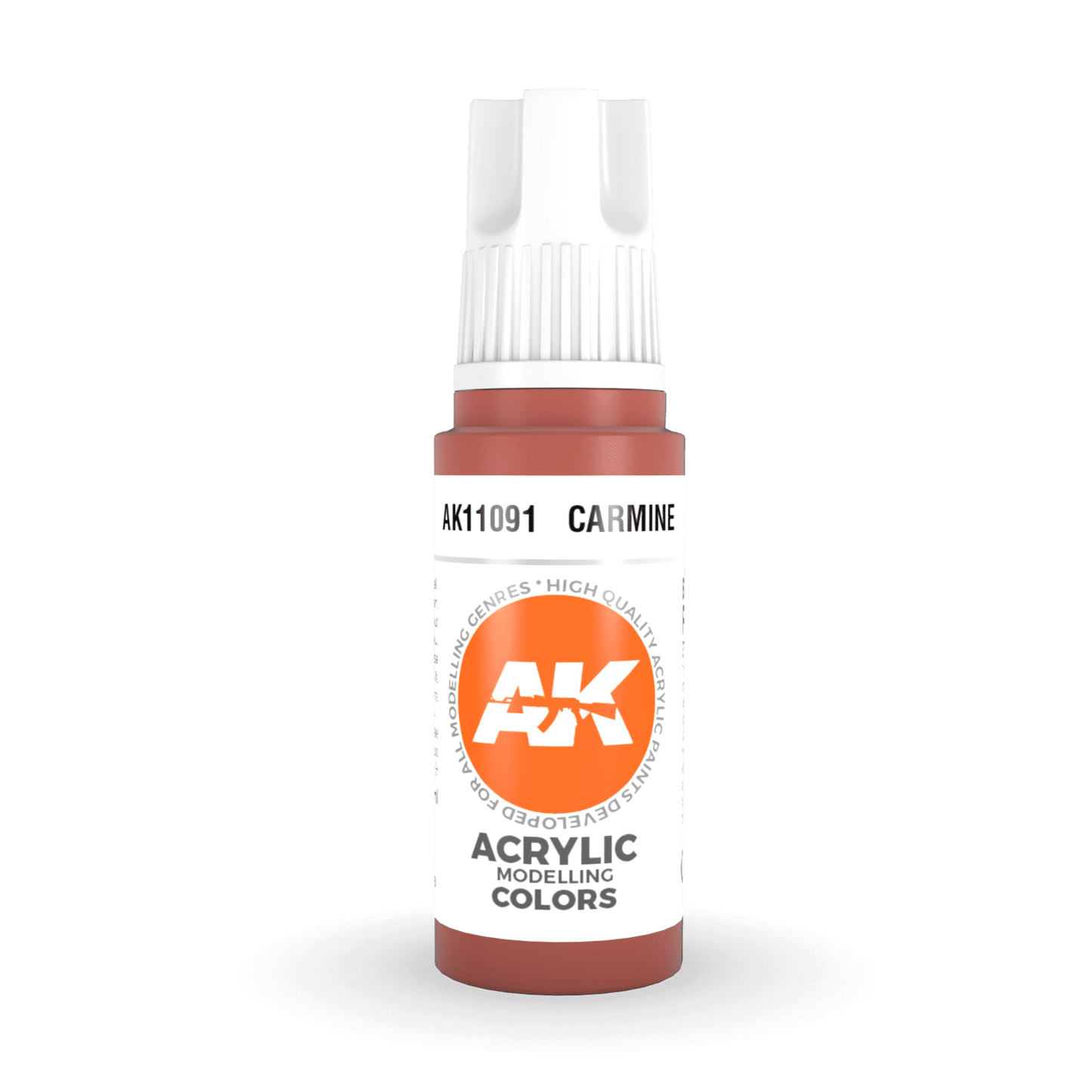 AK Interactive 3rd Gen Acrylic - Carmine 17ml AK11091