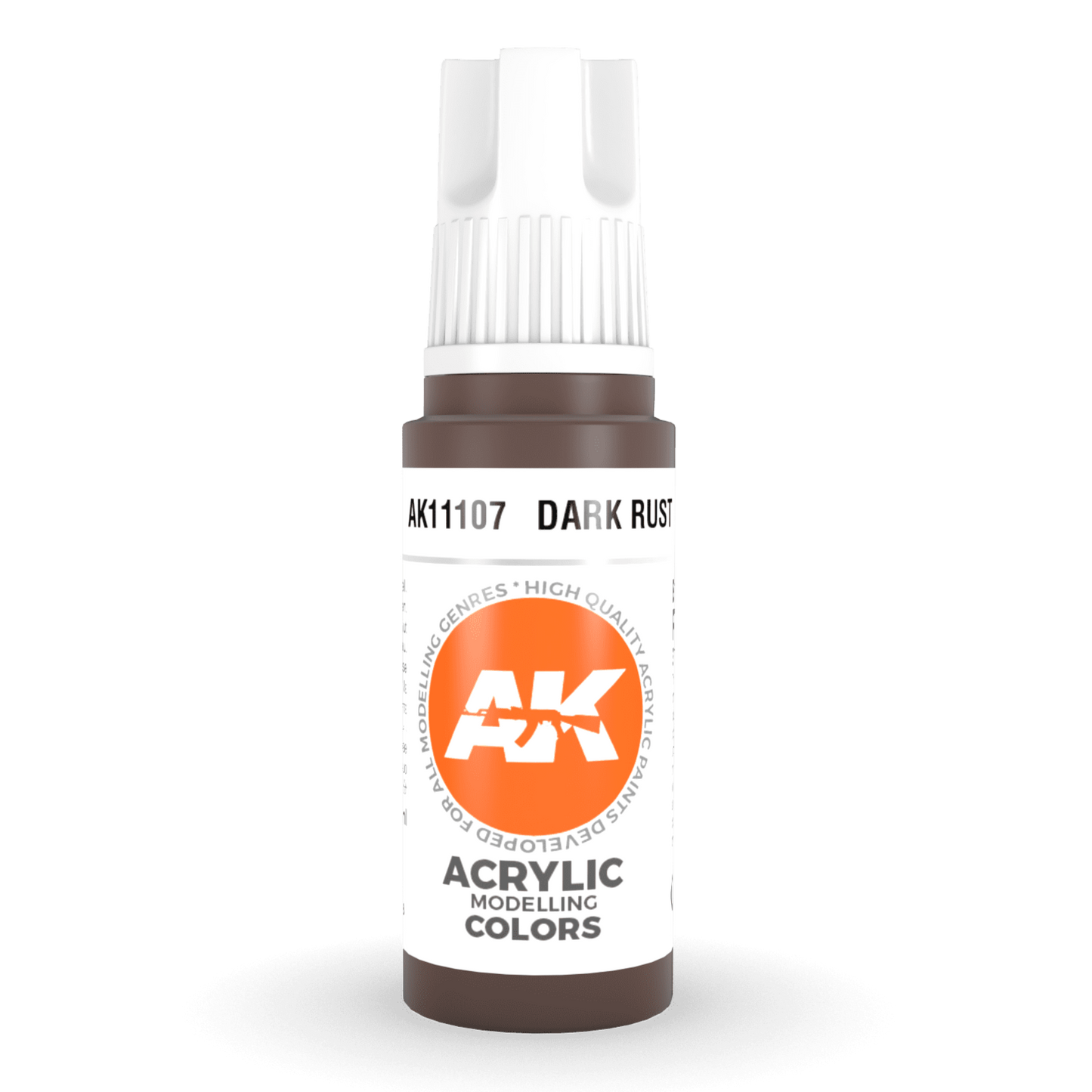 AK Interactive 3rd Gen Acrylic - Dark Rust 17ml (AK11107)