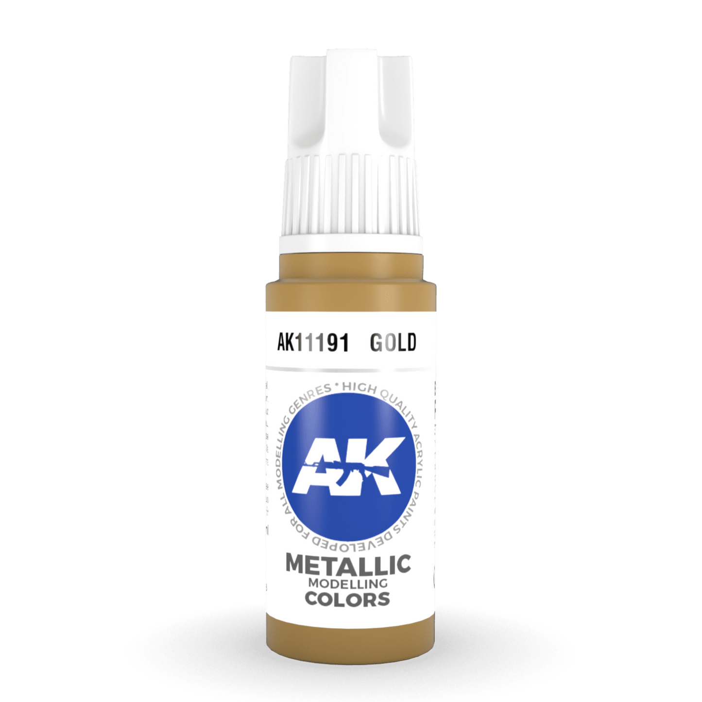 AK Interactive 3rd Gen Acrylic - Gold 17ml (AK11191)