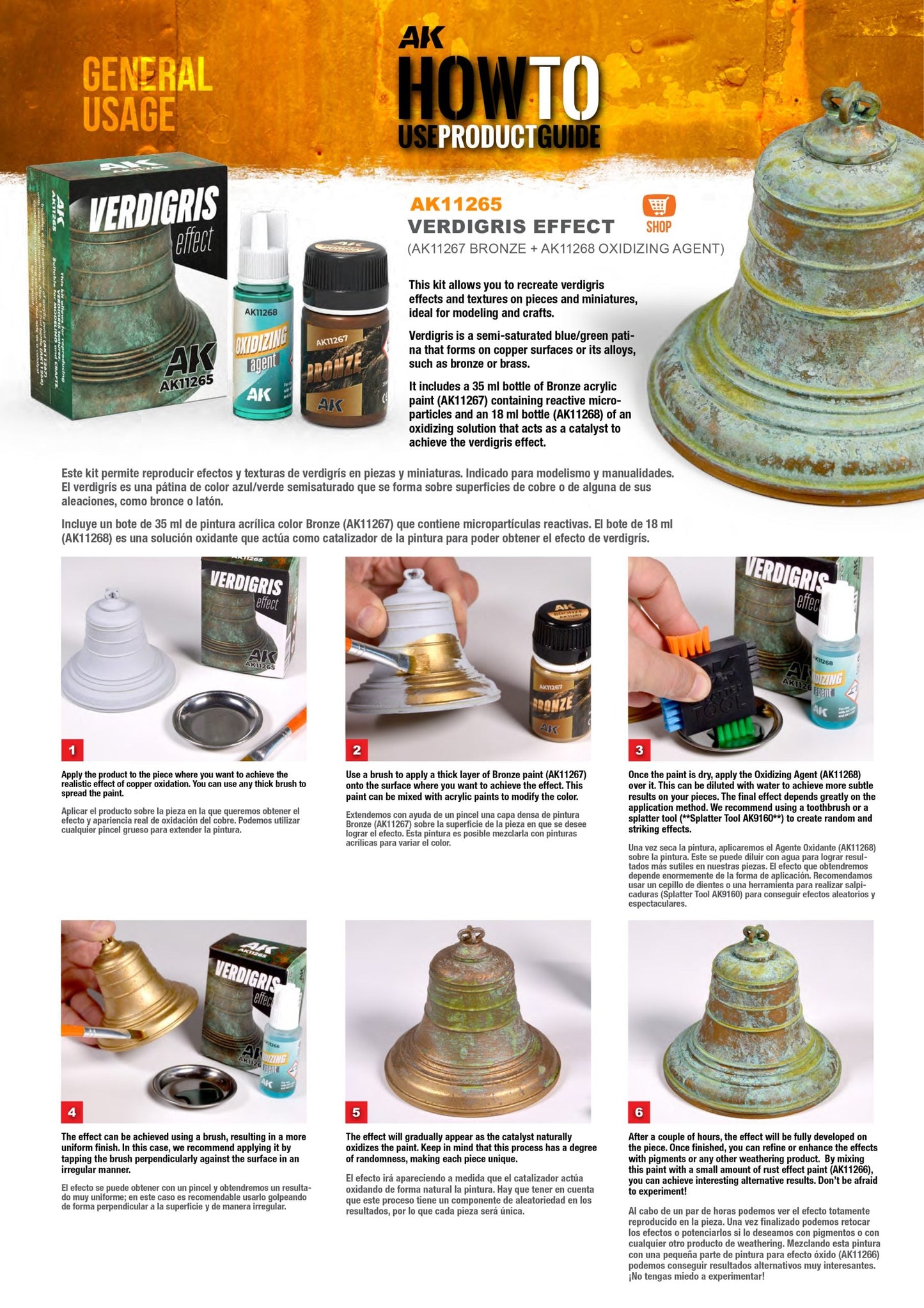AK Interactive Verdigris Effect Set (AK11265)