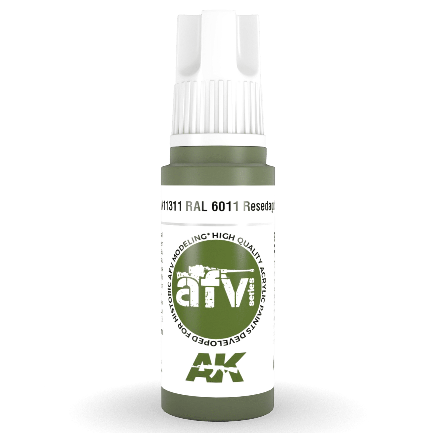 AK Interactive 3rd Gen Acrylic - RAL 6011 Resedagrün 17ml AK11311