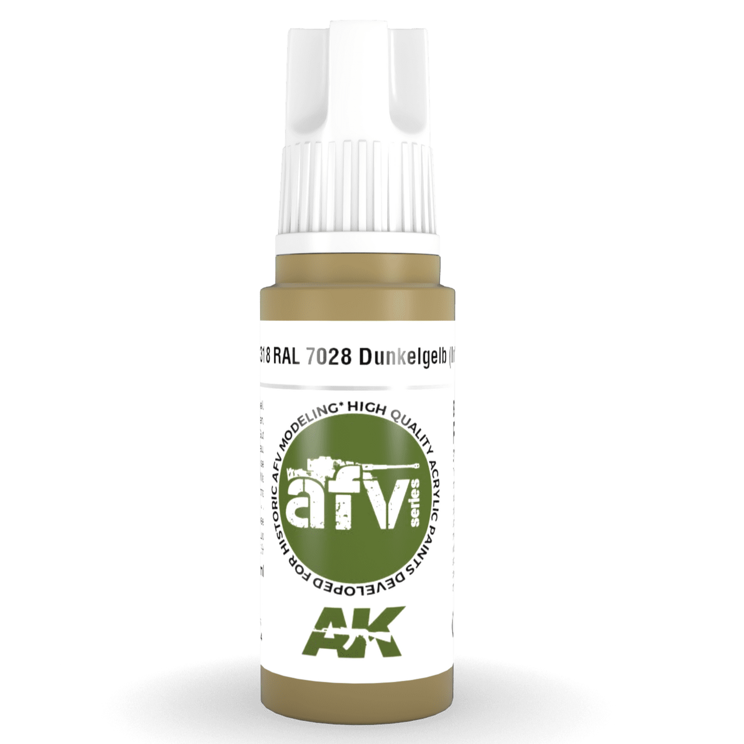 AK Interactive 3rd Gen Acrylic - RAL 7028 Dunkelgelb (Initial) 17ml (AK11318)