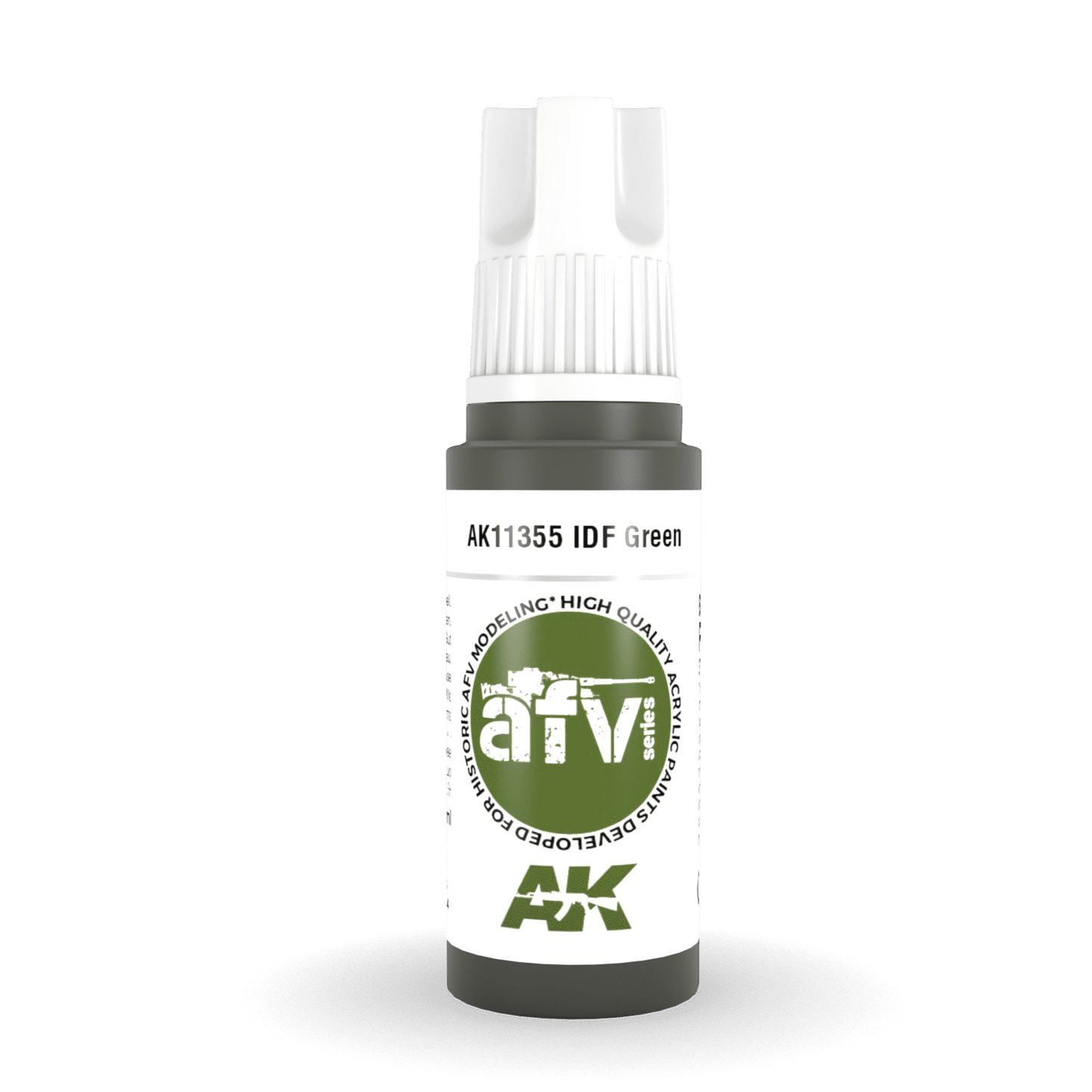 AK Interactive 3rd Gen Acrylic - IDF Green 17ml (AK11355)