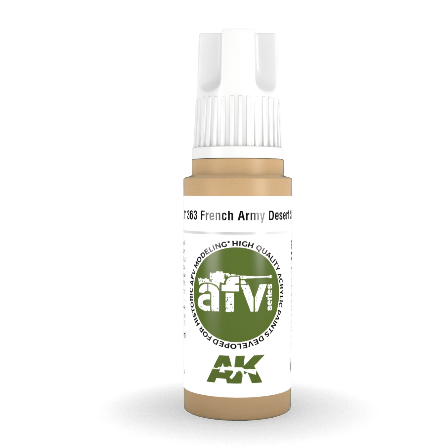 AK Interactive 3rd Gen Acrylic - French Army Desert Sand 17ml (AK11363)