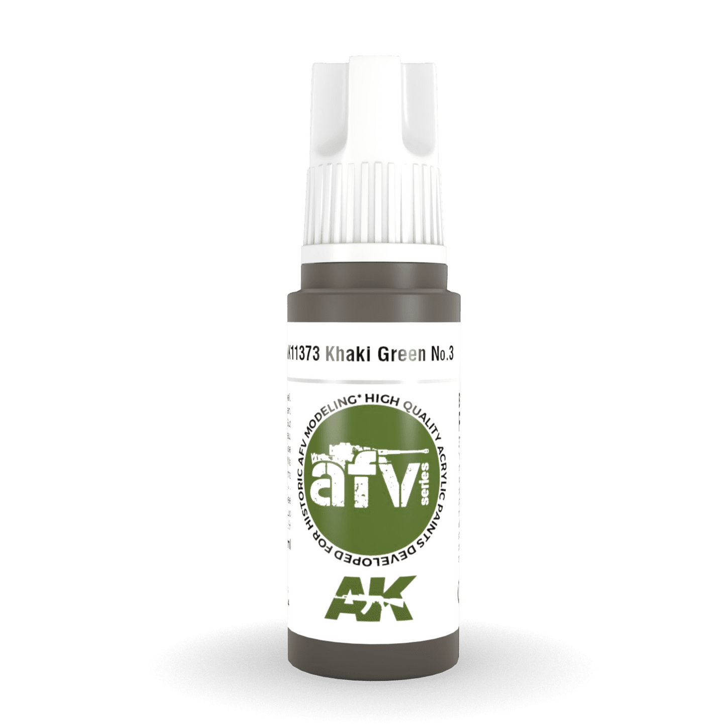 AK Interactive 3rd Gen Acrylic - Khaki Green Nº3 17ml (AK11373)