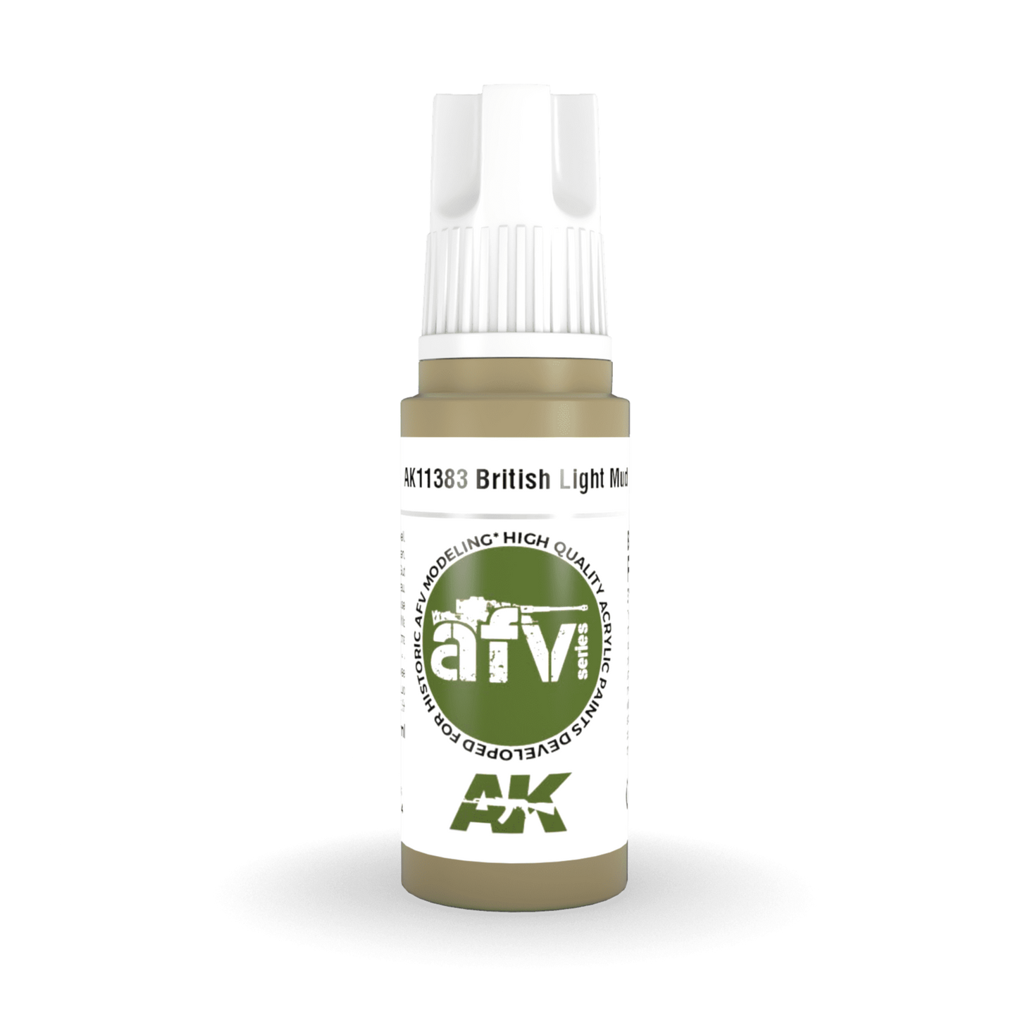 AK Interactive 3rd Gen Acrylic - British Light Mud 17ml (AK11383)