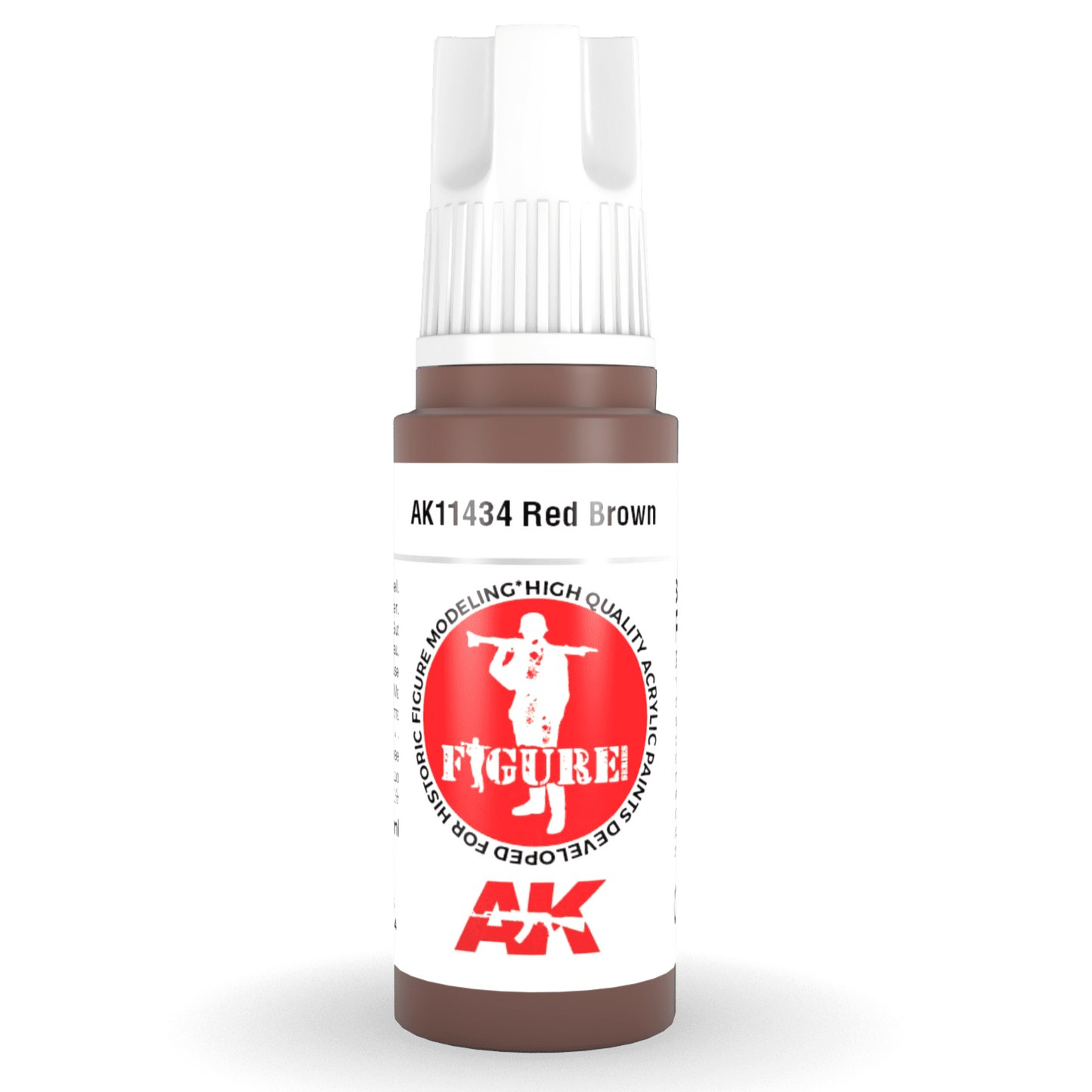 AK Interactive 3rd Gen Acrylic - Red Brown 17ml (AK11434)