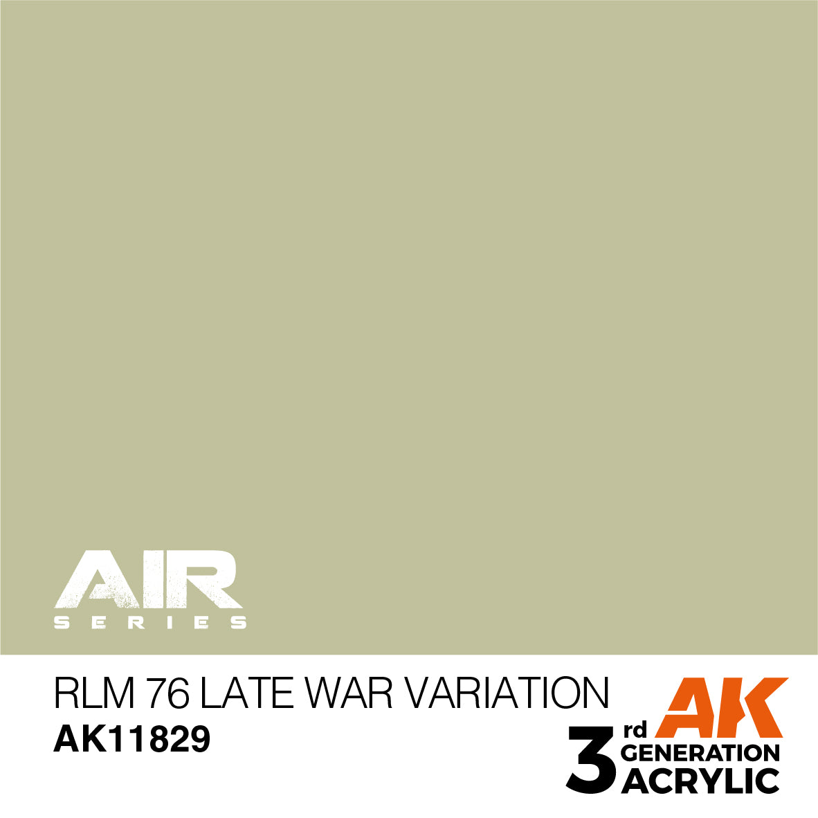 AK Interactive 3rd Gen RLM 76 Late War Variation (AK11829)