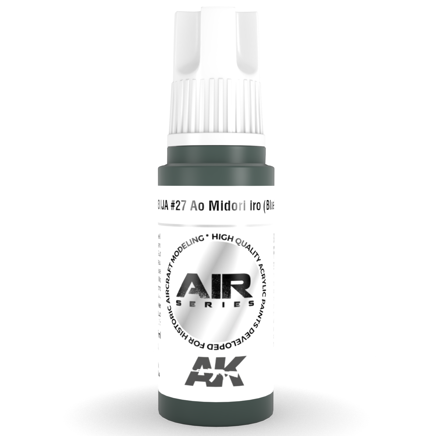 AK Interactive 3rd Gen Acrylic IJA #27 Ao Midori Iro (Blue-Green) (AK11903)