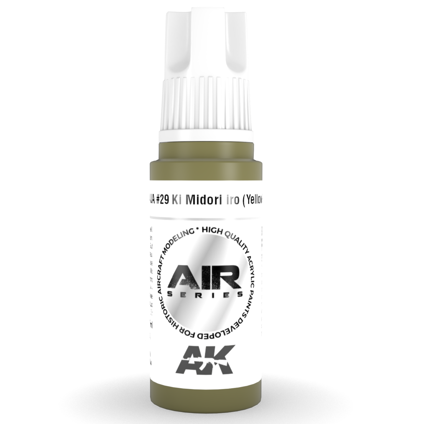 AK Interactive 3rd Gen Acrylic IJA #29 Ki Midori Iro (Yellow-Green) (AK11904)