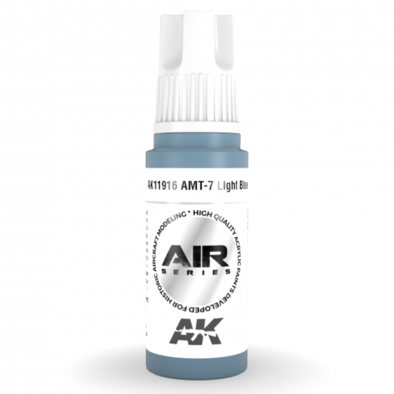 AK Interactive 3rd Gen Acrylic AMT-7 Light Blue (AK11916)