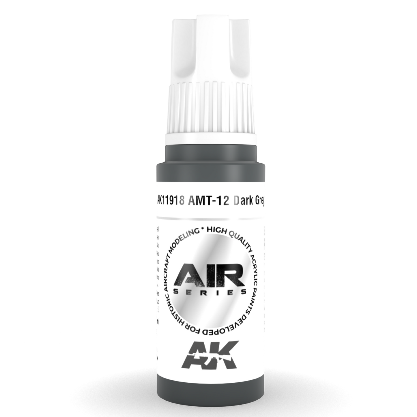 AK Interactive 3rd Gen Acrylic AMT-12 Dark Grey (AK11918)