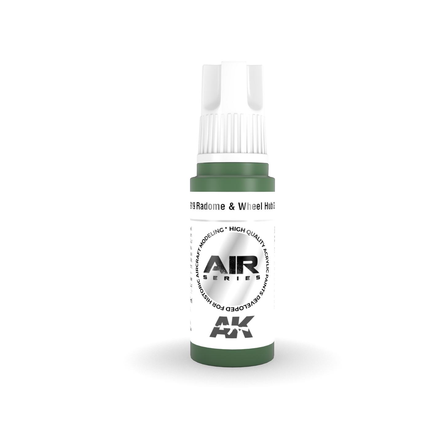 AK Interactive 3rd Gen Acrylic Radome & Wheel Hub Green (AK11919)