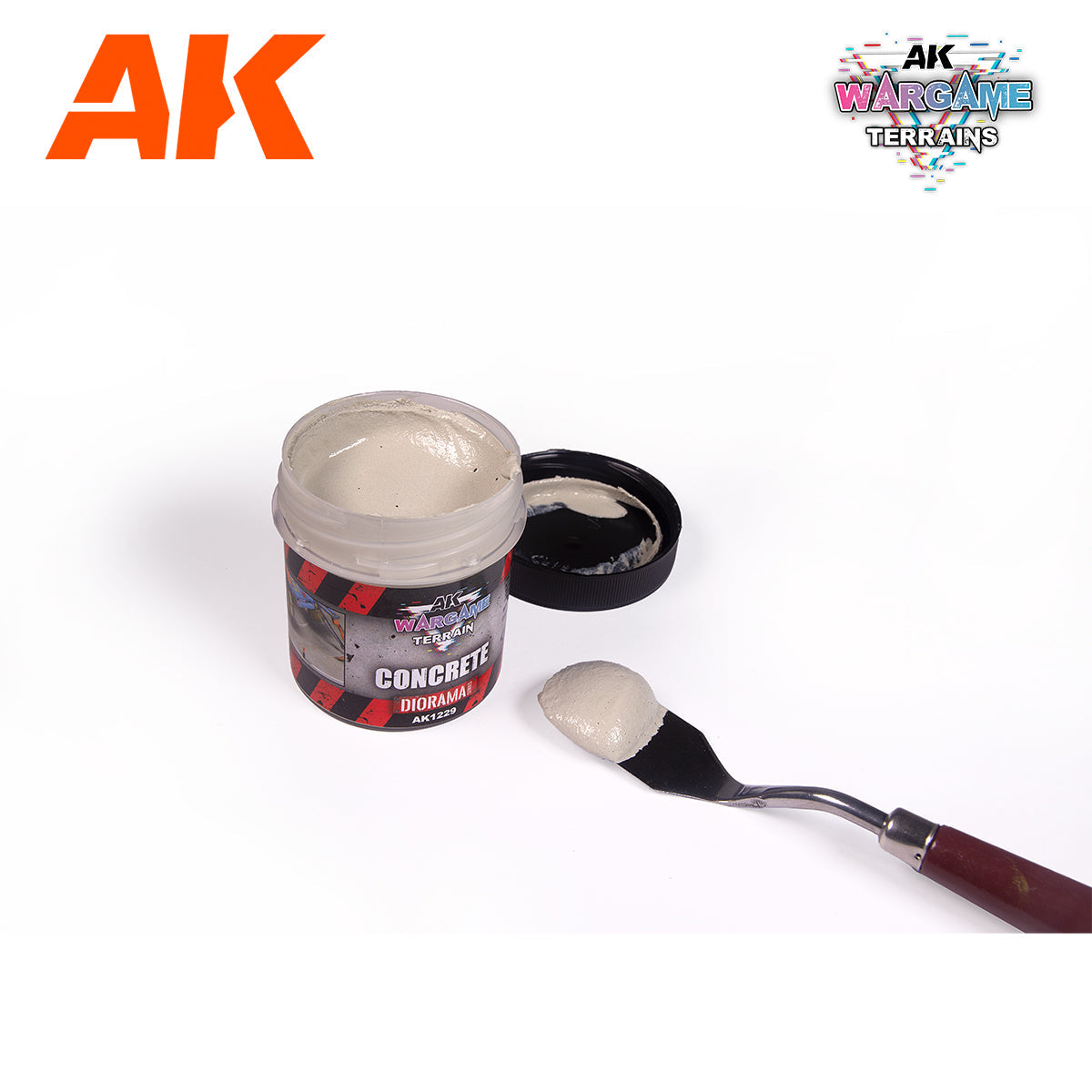 AK Interactive Concrete - Wargame Terrains - 100ml (AK1229)