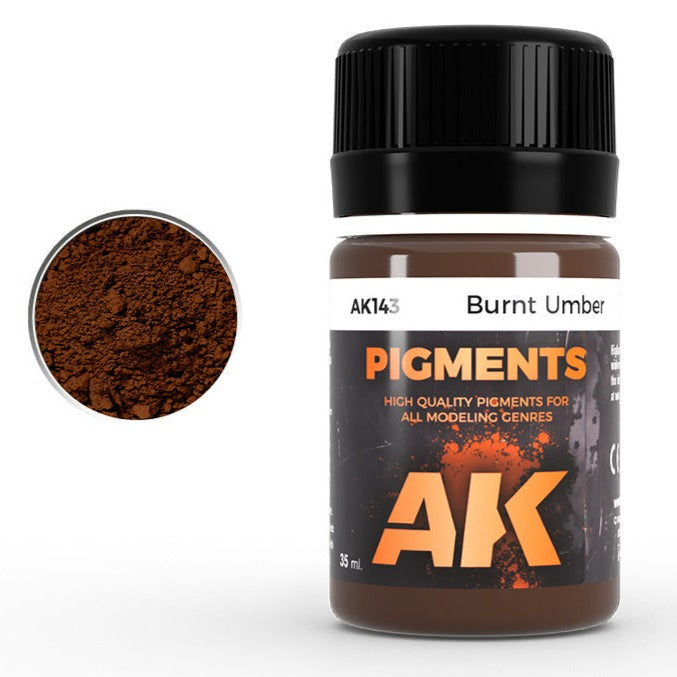 AK Interactive Pigment - Burnt Umber (AK143)