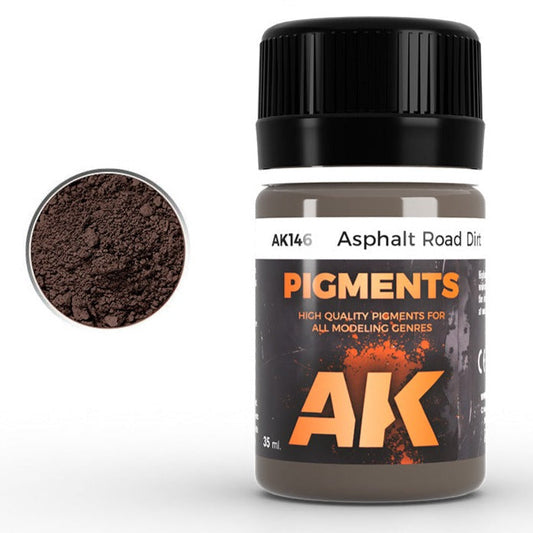 AK Interactive Pigment - Asphalt Road Dirt (AK146)