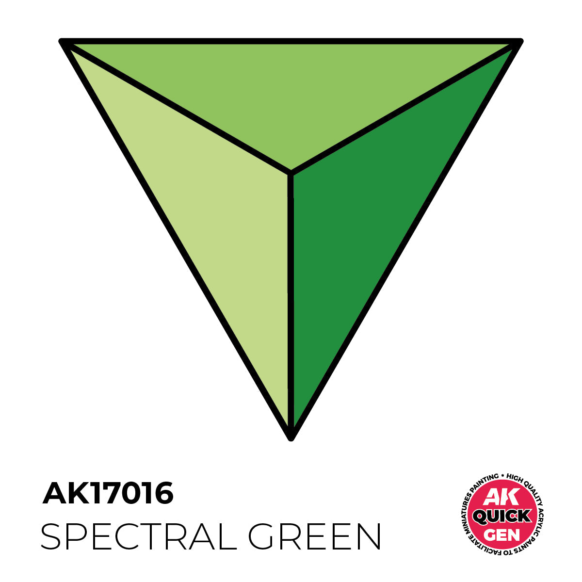 AK Interactive Quick Gen - Spectral Green 18ml AK17016