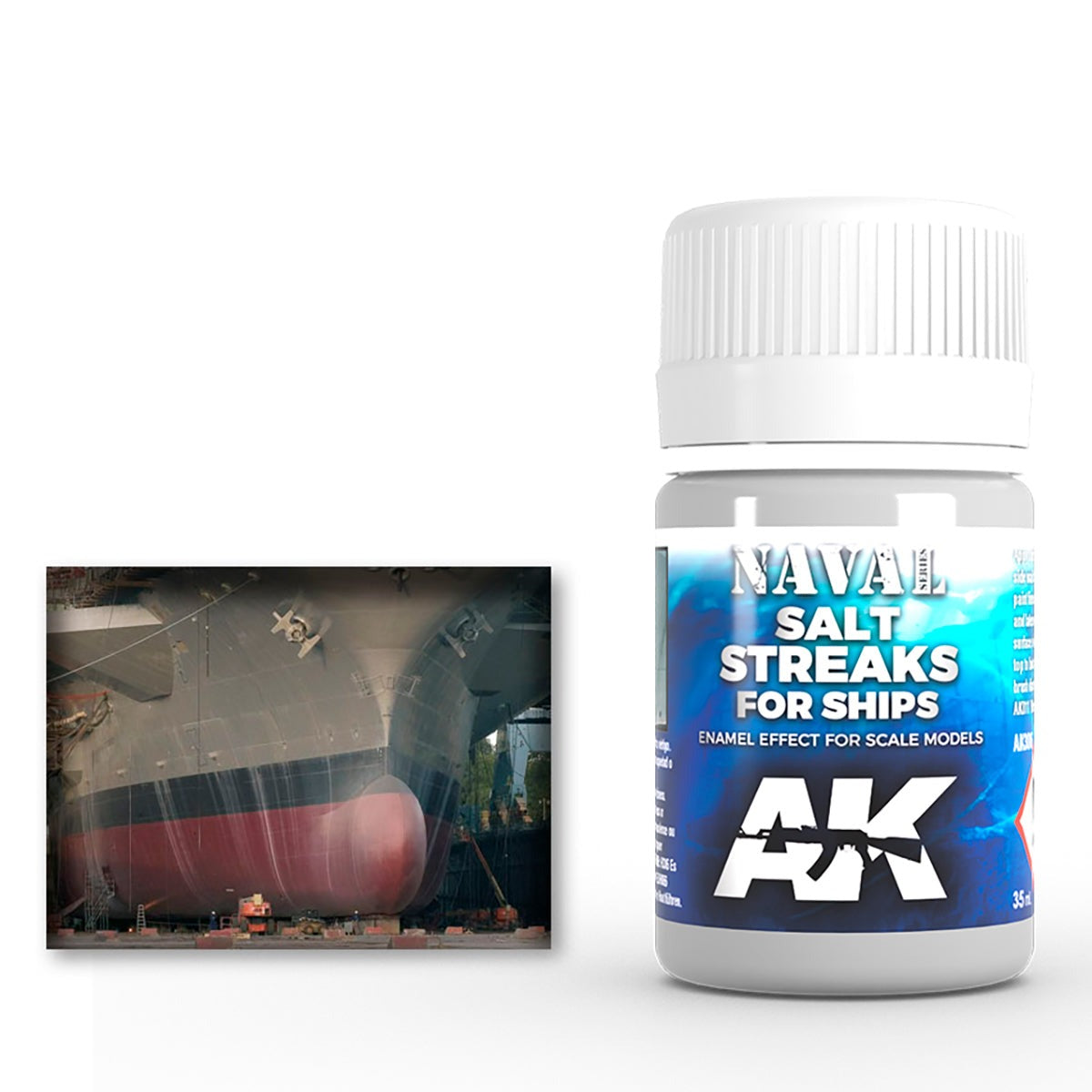 AK Interactive Salt Streaks for Ships 35ml (AK306)