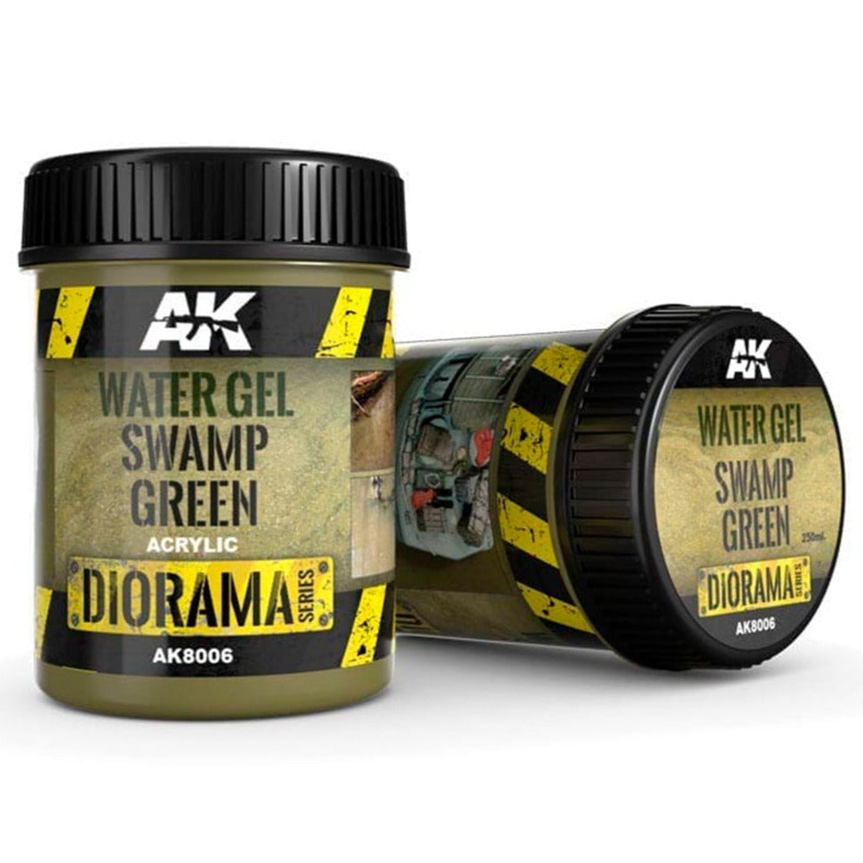 AK Interactive Water Gel Swamp Green 250ml (AK8006)