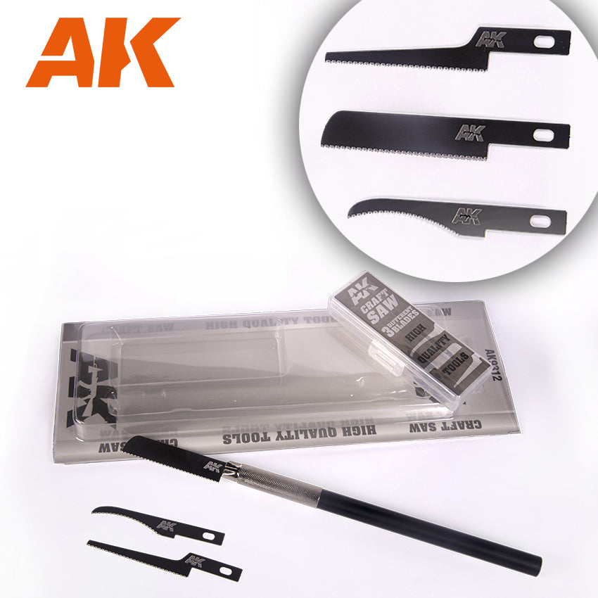 AK Interactive Craft Saw Set (3 blades) AK9312