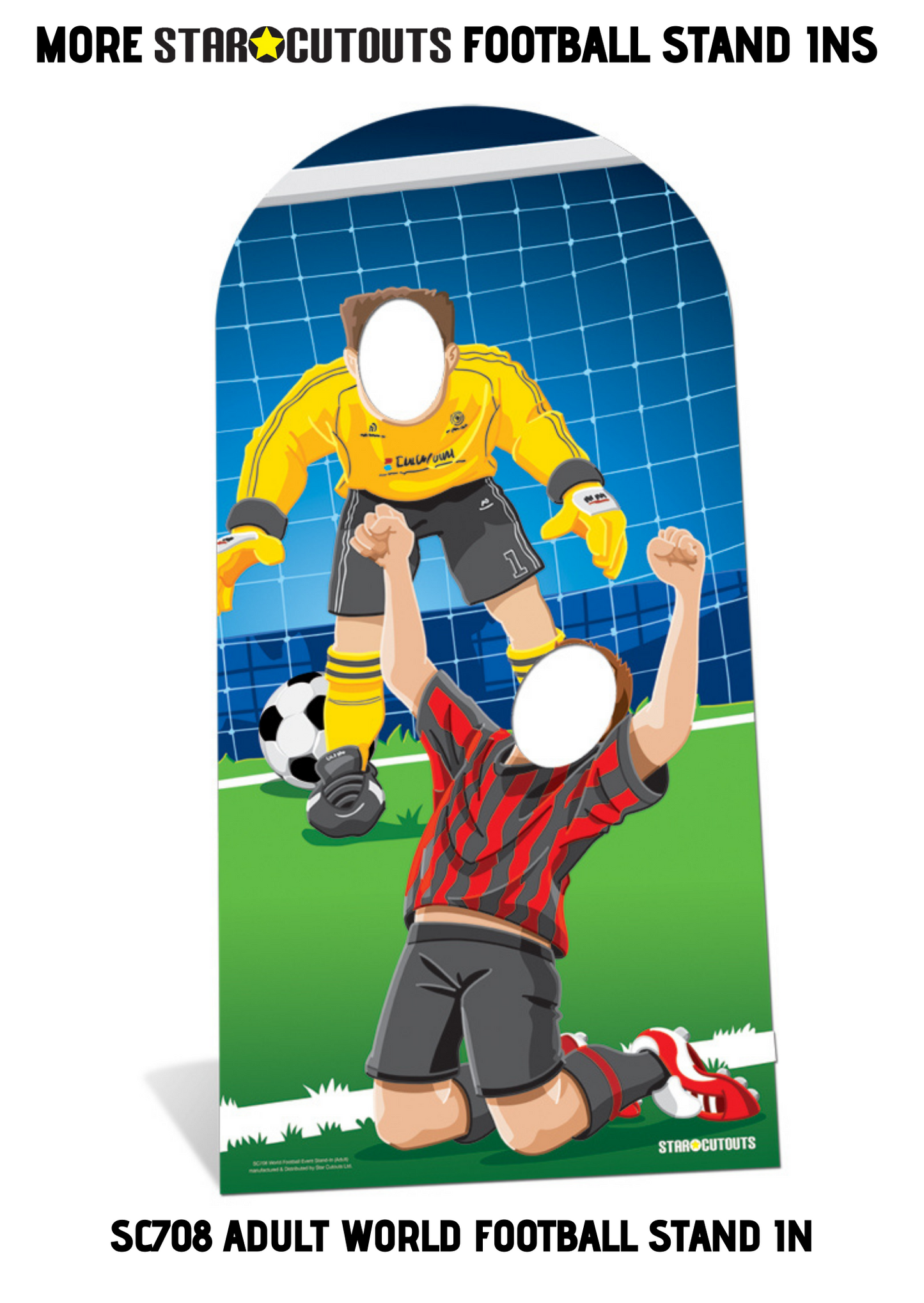 SC1167 Portugal World Cup 2026  Football Stand In Cardboard Cutout Height 190cm