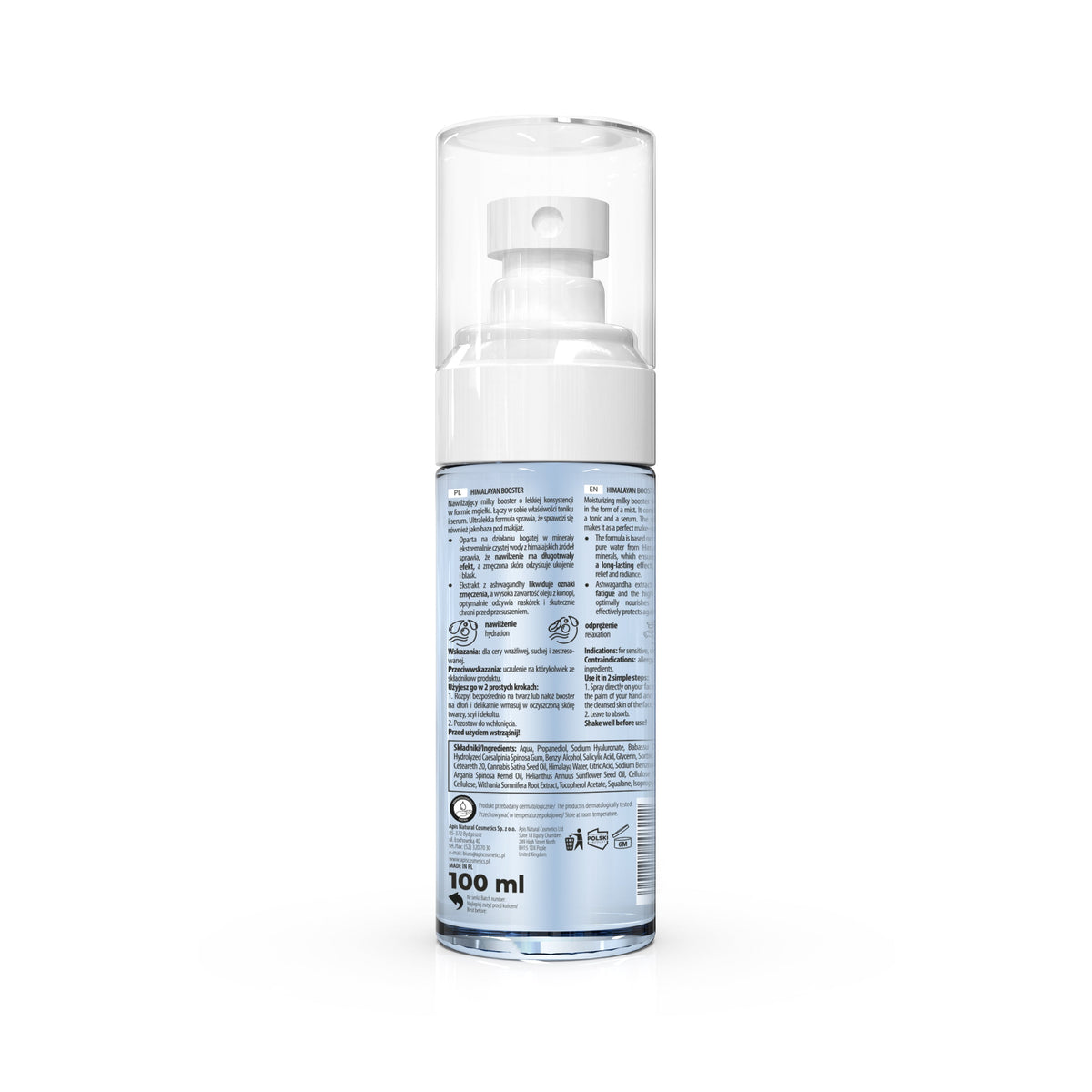 APIS Himalayan Moisturising Milky Booster Mist | 100 ml