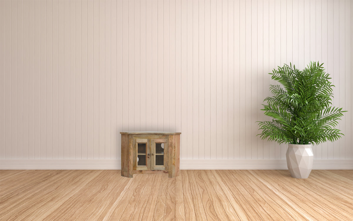 Granary 2 Door Corner TV Cabinet