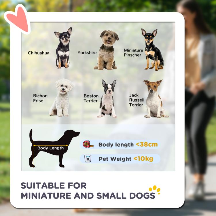 Pet Stroller for Small and Miniature Dogs, with Rain Cover - Green