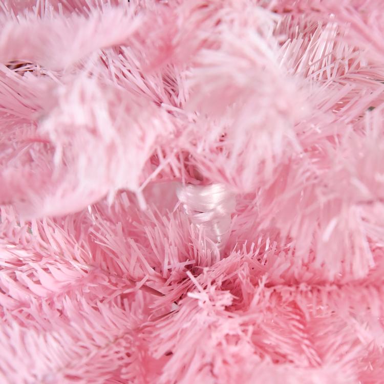 4FT Artificial Christmas Tree Holiday Xmas Holiday Tree Decoration with Automatic Open for Home Party, Pink