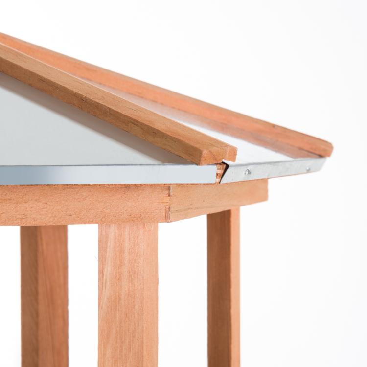 Wooden Bird Table for the garden Feeding Station, 153Hcm