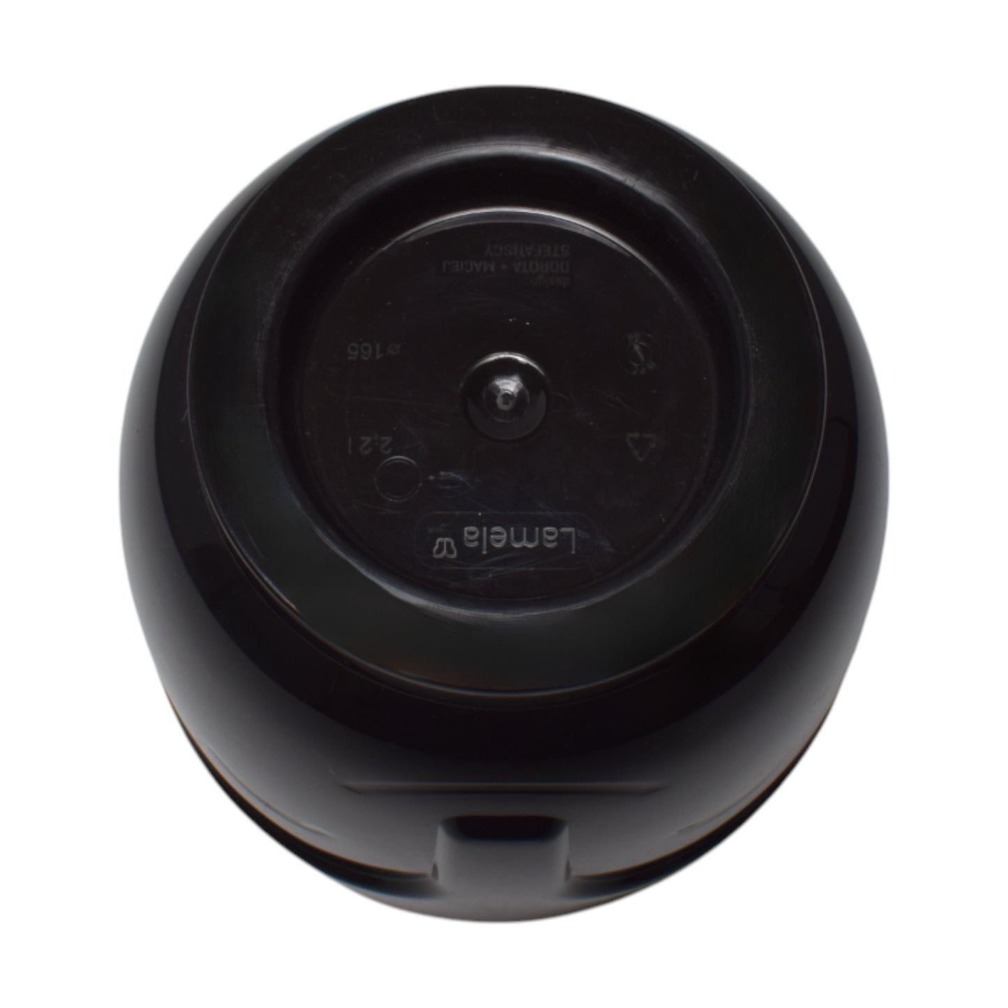 Atena Pot Without Hole 165mm Black