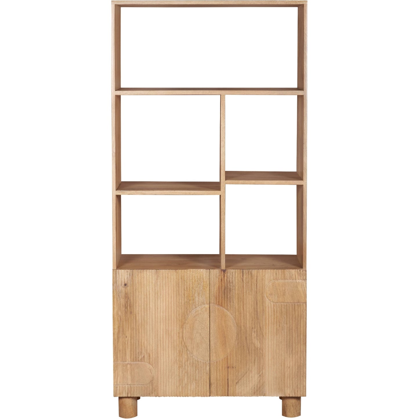 Ajmer Solid Wood Bookcase