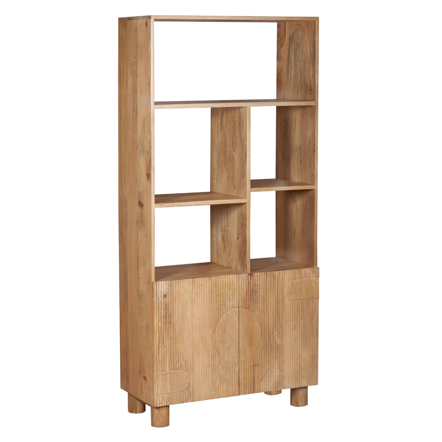 Ajmer Solid Wood Bookcase