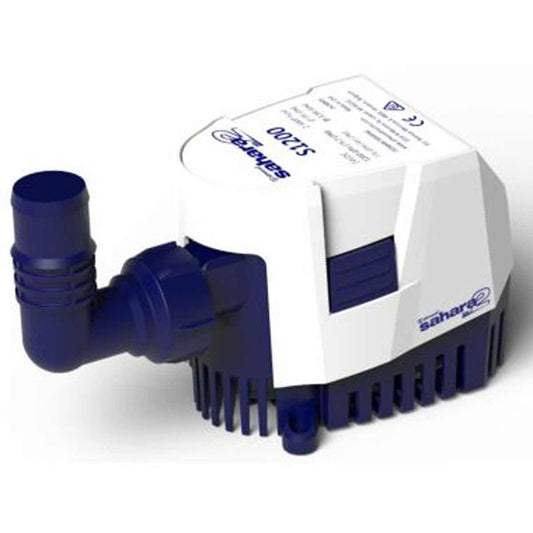 Attwood Sahara MK2 Automatic Bilge Pump (12V / 1200 GPH / 25/28mm) AW-5512-7