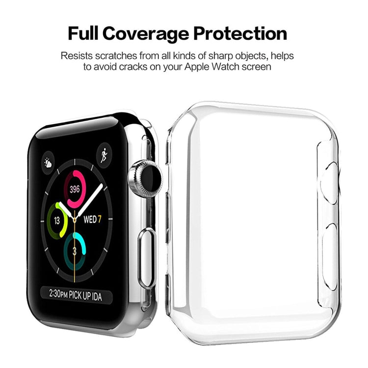For Apple Watch Series 3 / 2 / 1 42mm Transparent PC Protective Case, For Apple Watch Series 3 / 2 / 1 42mm