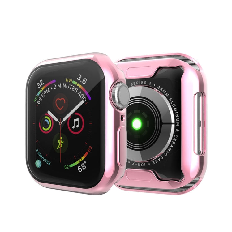 Full Coverage Plating TPU Case For Apple Watch Series 6 / 5 / 4 / Watch SE 40mm, For Apple Watch Series 6 / 5 / 4 / Watch SE 40mm, For Series 5 & 4 40mm