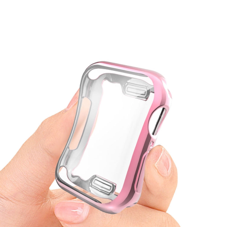 Full Coverage Plating TPU Case For Apple Watch Series 6 / 5 / 4 / Watch SE 40mm, For Apple Watch Series 6 / 5 / 4 / Watch SE 40mm, For Series 5 & 4 40mm